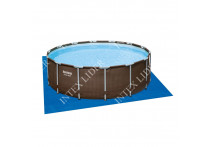 56664 Каркасный бассейн круглый Power Steel Deluxe Bestway 427х107 см